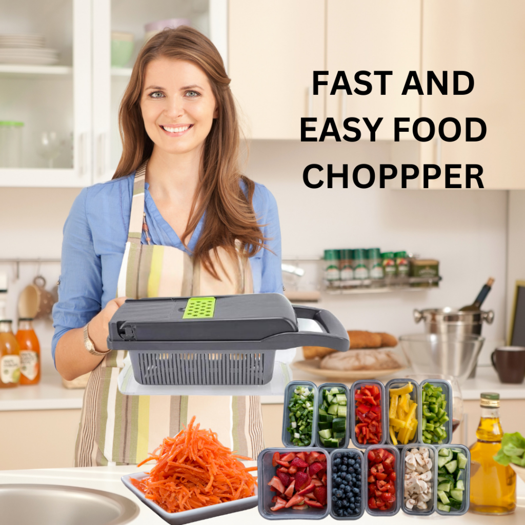 17 in 1 Food Chopper To Make Great Meals with this kitchen gadget.
